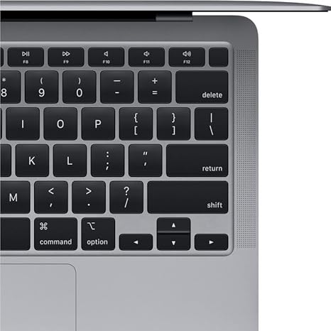 (Refurbished)Apple MacBook Air 13-Inch Laptop Space Gray | M1 Chip 8GB Memory 256GB SSD | Retina Display, Backlit Keyboard, Touch ID, Long Battery Life Notebook Computer