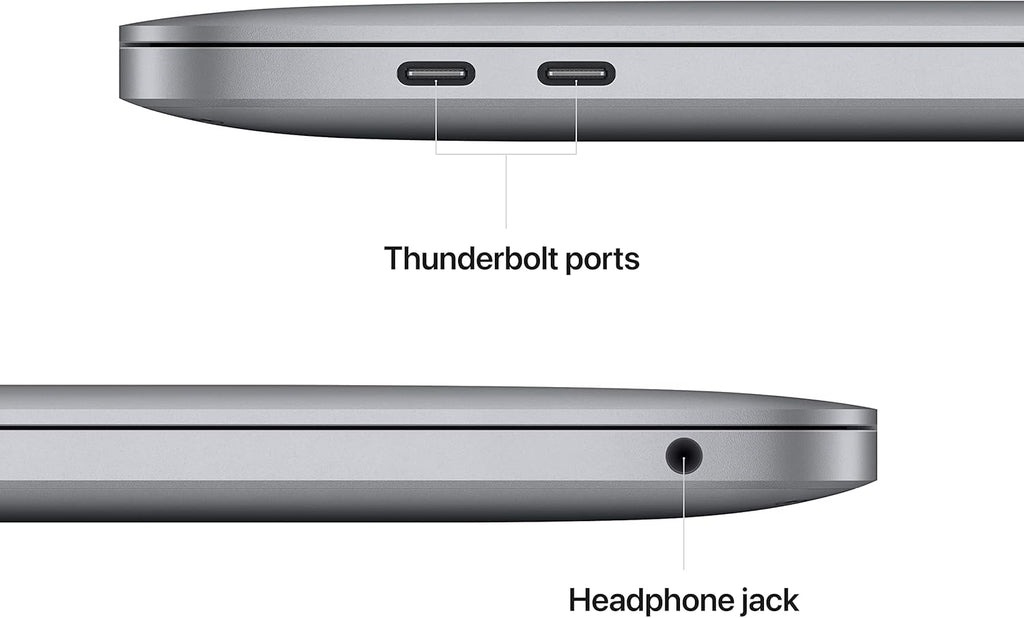 （Refurbished）Apple 2022 MacBook Pro with Apple M2 Chip (13-inch, 16GB RAM, 512GB SSD Storage) (QWERTY English) Space Gray (Renewed)