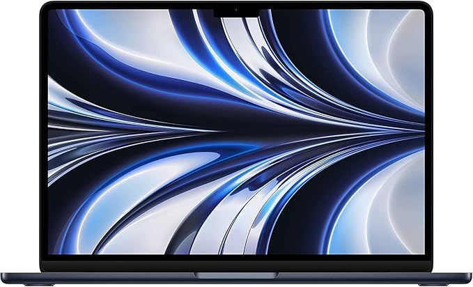 (Refurbished)Apple 2022 MacBook Air Laptop with M2 chip, 13.6-inch, 8GB RAM, 512GB SSD Storage, Midnight (Renewed)