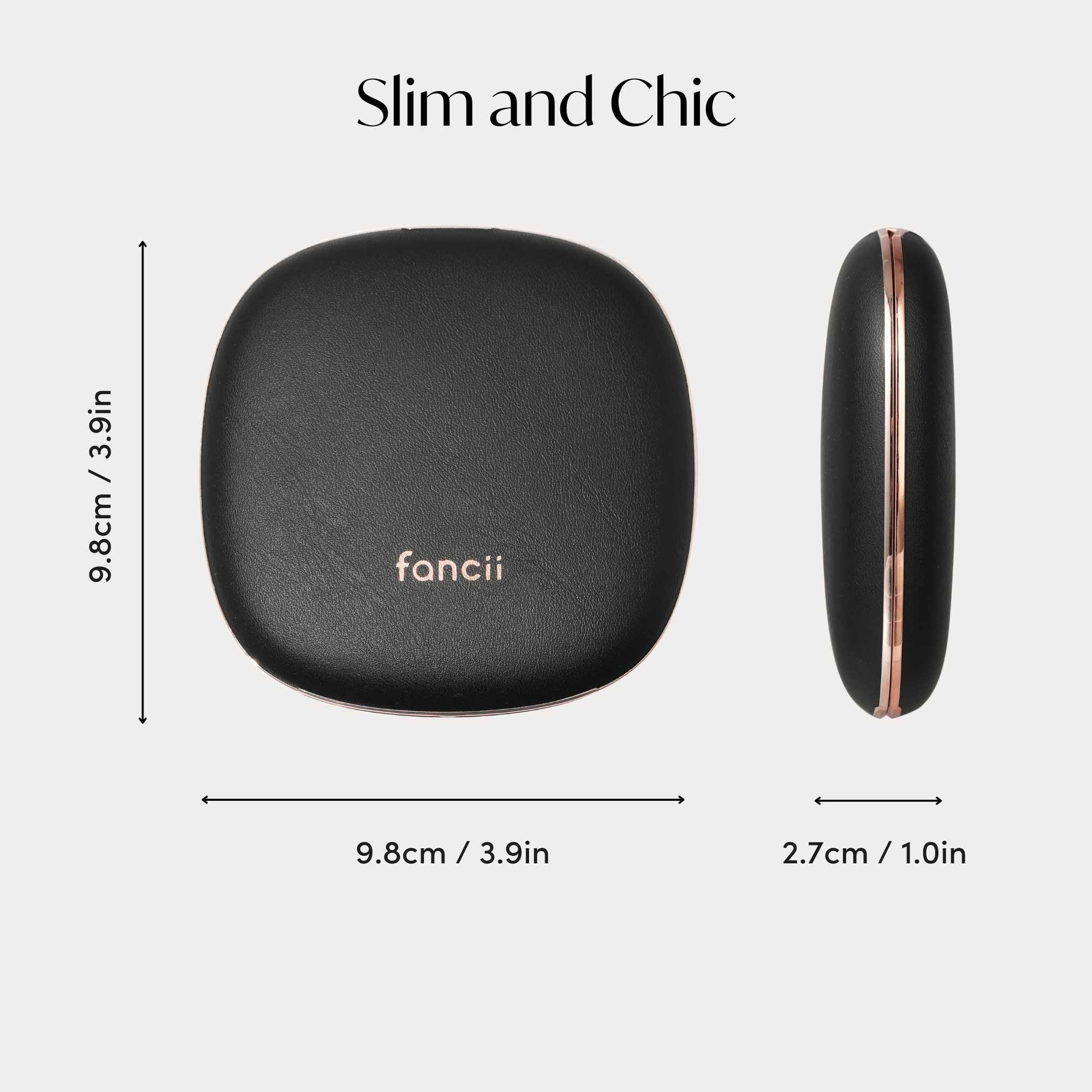 Mila 2 LED Compact Mirror